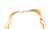 1990s Herve Van Der Straeten Choker Collar Necklace Scalloped Edges 24k Gold Plated For Sale In Los Angeles - Image 6 of 10