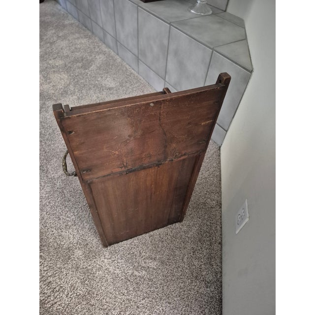 Late 19th Century Late 19th Century Victorian Style Wod Coal Box / Purdonium For Sale - Image 5 of 9