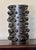 A striking fusion of modern texture and edgy sophistication, this cylindrical ceramic vase by Studio A Home (a division of...