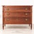 Louis XVI style chest of drawers in solid walnut Neoclassical Very good condition Dimensions: Height 83 cm, Width 104 cm,...