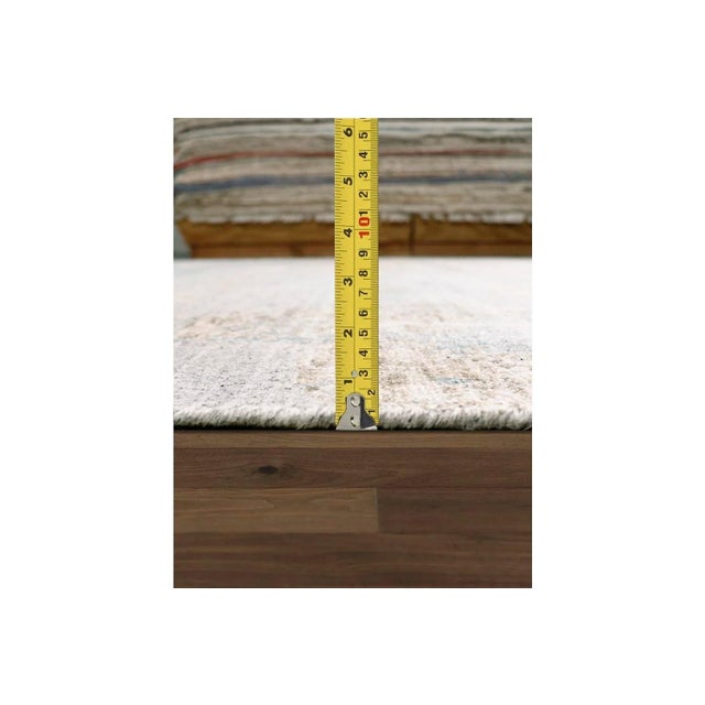 2020s Pasargad Home Malibu Grey Area Rug- 8' 0'' X 10' 0'' For Sale - Image 5 of 6