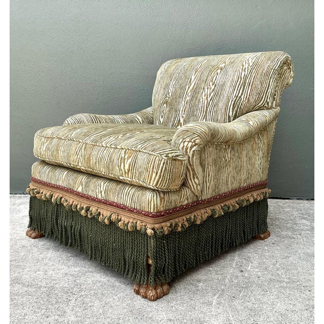 Vintage Lions Paw Lounge Chair For Sale - Image 10 of 18