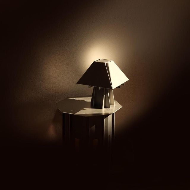 Not Yet Made - Made To Order Vestige Dogma Aluminium Table Lamp by Bureau of Entropy For Sale - Image 5 of 10