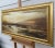 Frank Fitzsimons, Golden Brown Ireland Seascape Landscape at Dusk by Contemporary Irish Artist, 1985 Circa For Sale - Image 4 of 10