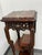 Chinoiserie Carved Wood Tiered Marble Top Stand, Vintage For Sale In San Francisco - Image 6 of 12