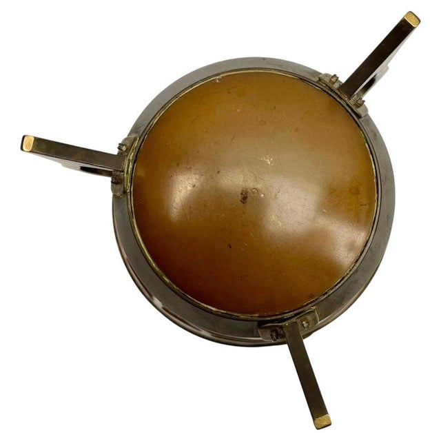 Arts & Crafts Copper and Brass Contianer in the style of Carl Deffner, Esslingen, 1900 For Sale - Image 4 of 8