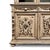 19th Century French Renaissance Revival Carved Oak Bookcase ~ Cabinet in Stripped Oak For Sale - Image 11 of 16