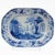 Ceramic Large Antique 19th Century Wedgwood Blue and White Transfer Meat Platter For Sale - Image 7 of 7