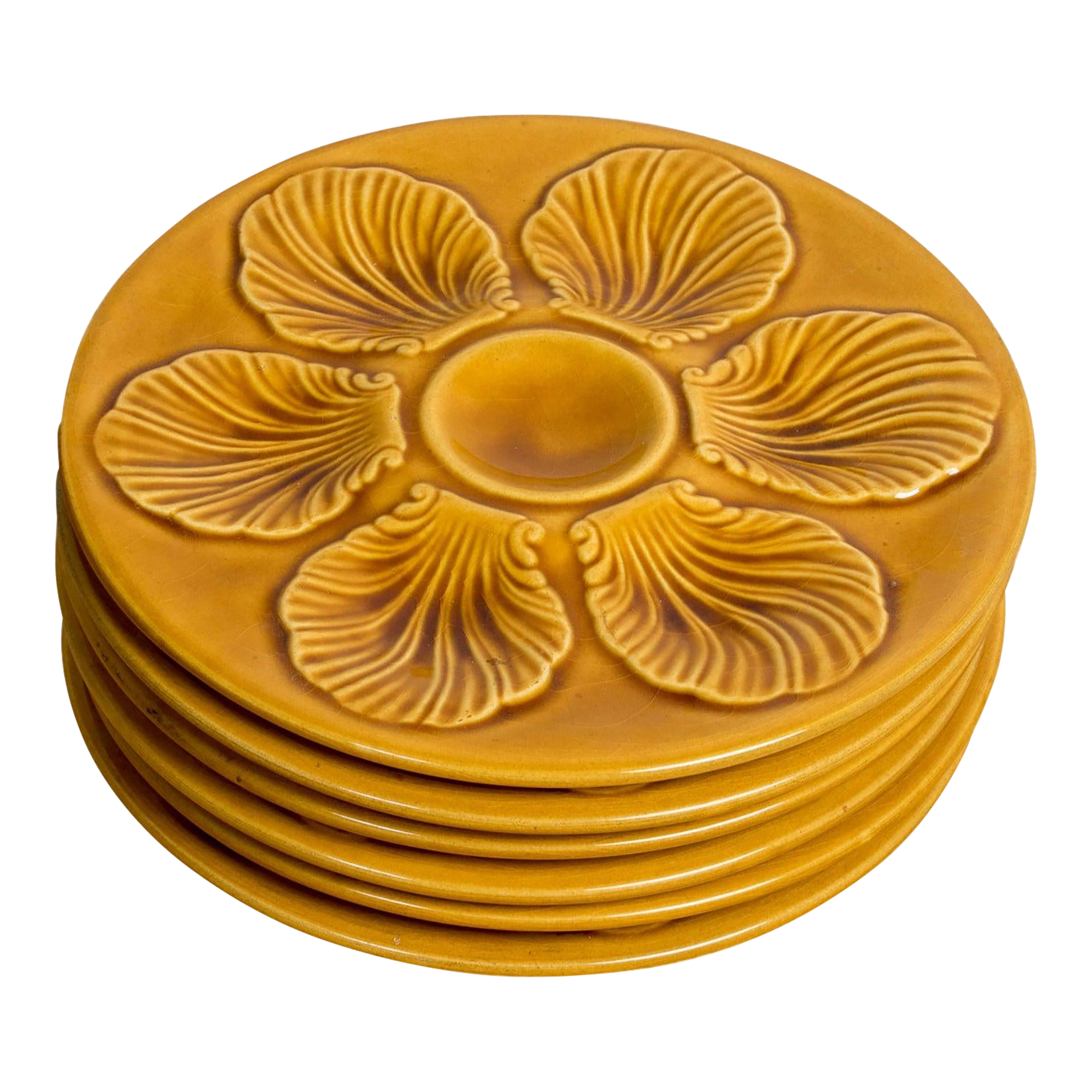 Proceram Scallop Oyster Plate - Thumbnail 4