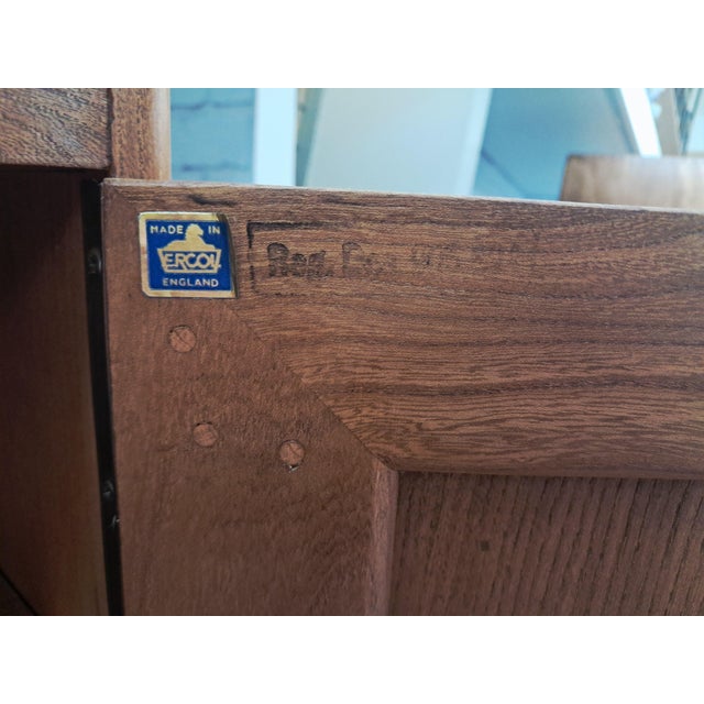 Mid-Century Modern Drinks Cabinet in Elm by Lucian Ercolani for Ercol, 1960s For Sale - Image 18 of 18