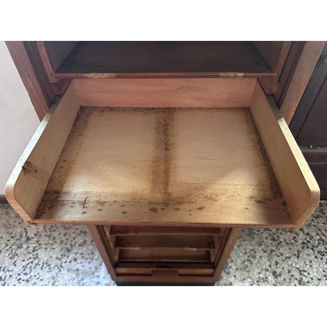 Cabinet with Roller Shutter, Early 20th Century For Sale - Image 9 of 16