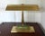 Mid 20th Century Brass and Onyx Desk Lamp For Sale - Image 5 of 8