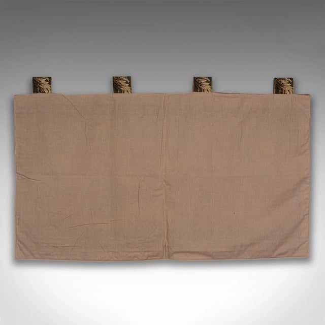 1970s Vintage Needlepoint Wall Tapestry For Sale - Image 10 of 11