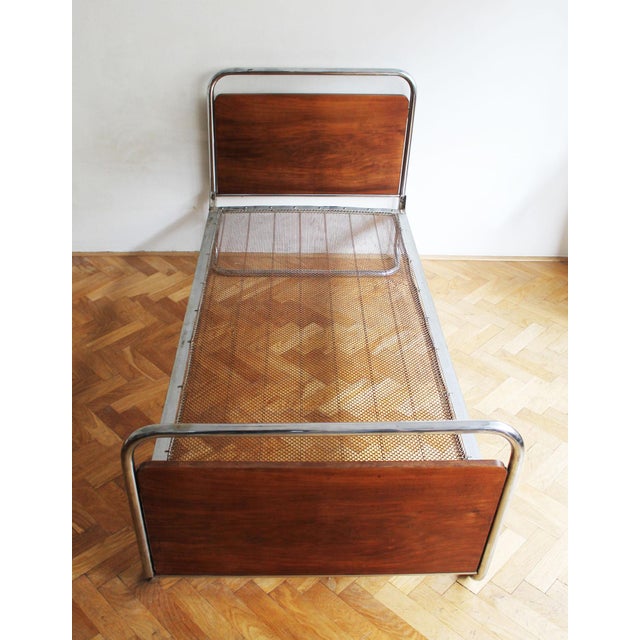 Wood Vintage Beds, 1930s, Set of 2 For Sale - Image 7 of 18