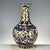 Dimensions: Height 28cm (11.02") x Body Diameter 17cm (6.69") Material: Glazed Porcelain, Underglaze Blue, Gilt...