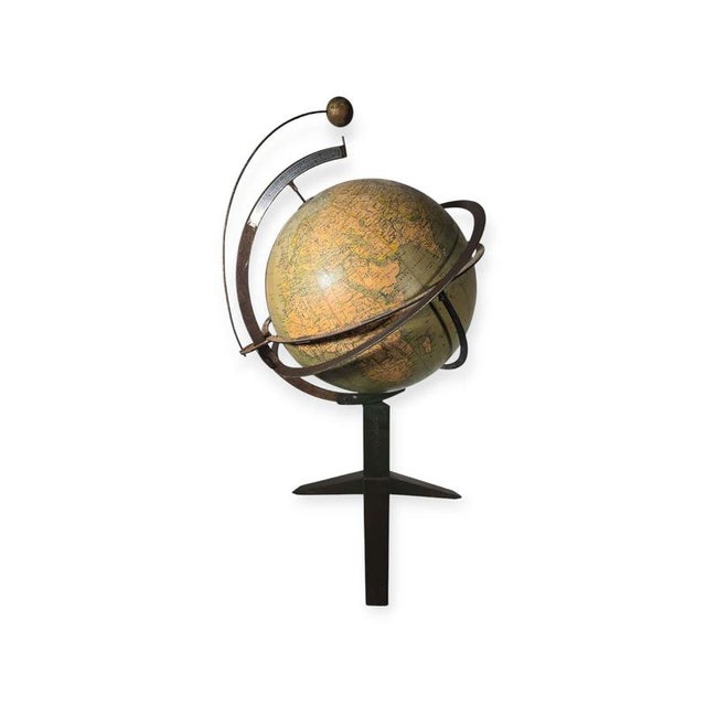 Antique Orrery Tellurium Globe by Paravia, 1900 For Sale - Image 11 of 14
