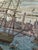 Vintage French Style Jacquard Port of Venice Tapestry in the style of Aubusson, 1970s For Sale - Image 16 of 18