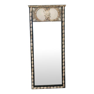 Vintage Shell Mirror For Sale