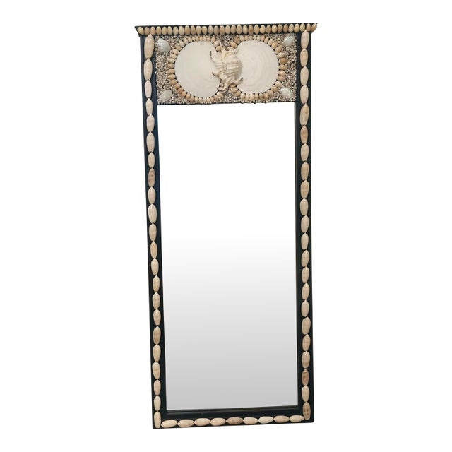 Vintage Shell Mirror For Sale