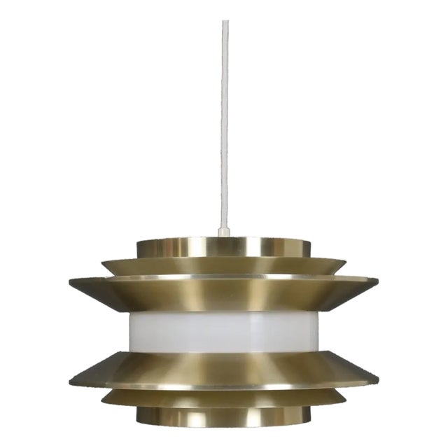 Vintage Space Age Hanging Lamp by Carl Thore for Granhaga, 1960s For Sale