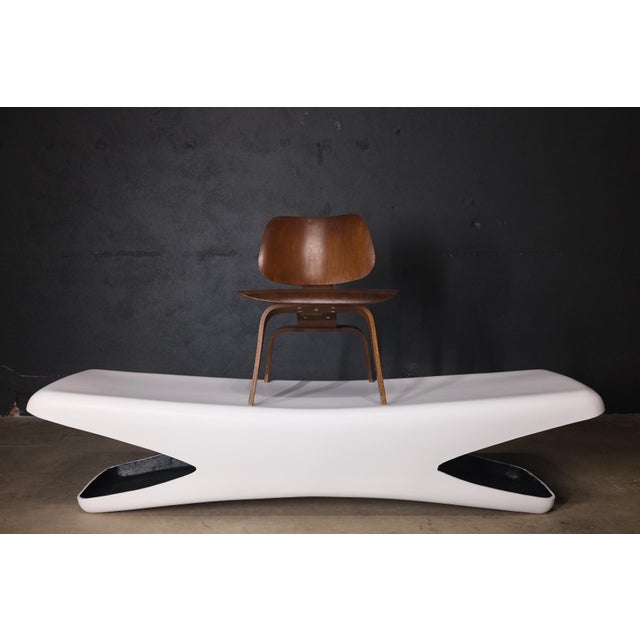 Late 20th Century Fiberglass Bench Attributed to Douglas Deeds For Sale In Oklahoma City - Image 6 of 9