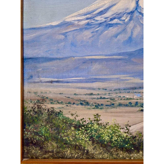 1970s Popocatépetl, the Second Highest Peak in Mexico, by Rafael Huerta Carreón (1948-2024) For Sale - Image 5 of 11