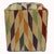 Chic handmade ottoman crafted using wood and upholstered using hand-woven kilim wool rug is a multi-purpose fashion pouf...