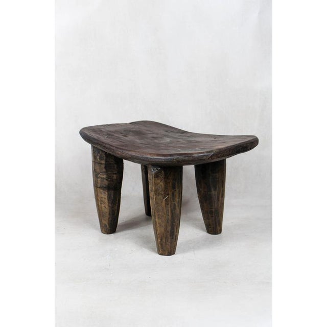 Contemporary Small Senufo Stool in Wood For Sale - Image 3 of 5