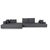 Lawrence Corner Sofa in Grey Fabric from Minotti For Sale - Image 12 of 13