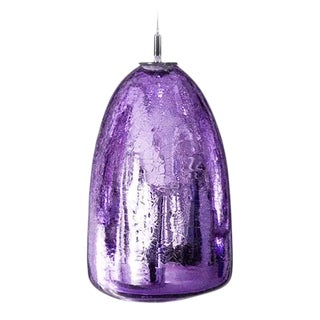 Summit Pendant Light from the Charmed Collection in Blue Lilac For Sale