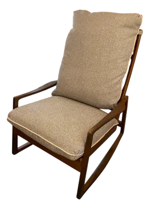 Mid-Century Danish Rocking Chair, 1950s