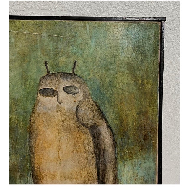 Roberto Obregon, Latin American Oil Painting Roberto Obregon Colombian Venezuelan Master, 1964 For Sale - Image 12 of 14