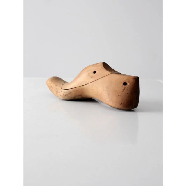 Antique Wood Shoe Last For Sale - Image 4 of 8