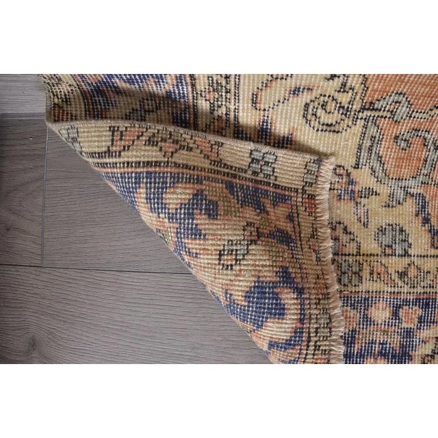 Handmade Oushak Rug For Sale - Image 4 of 11