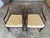 2000s Pair of McGuire Target Back Chairs For Sale - Image 12 of 12
