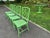 Vintage Meadowcraft Green Patio Dining Set in Green For Sale - Image 9 of 16