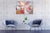 2025, Geometric Minimalist Painting on Canvas, Modernist Flowers, Bauhaus Tiles in Soft Tones by Natalia Roman For Sale In Miami - Image 6 of 8