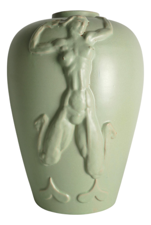 Model 169 Floor Vase by Einar Luterkort for Upsala Ekeby, Sweden, 1930s