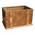 Circa 1880-1920 English Arts & Crafts Copper Clad Kindling Bin For Sale