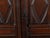 English English 1800s Wooden Court Cupboard with Doors, Drawers and Diamond Motifs For Sale - Image 3 of 12