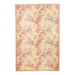 French Aubusson Design Rug 5'11'' X 9'0"