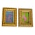 Pair Mini Monkey Jocko Whimsical Paintings For Sale