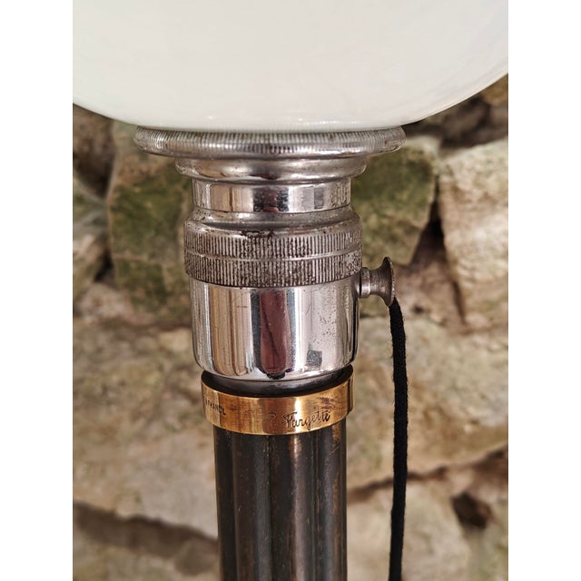 Table Lamp by P. Fargette, 1920s For Sale - Image 9 of 18