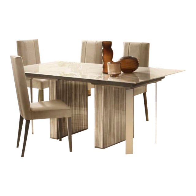Casa Milano Luce 10-Piece Italian Extendable Dining Room Set For Sale