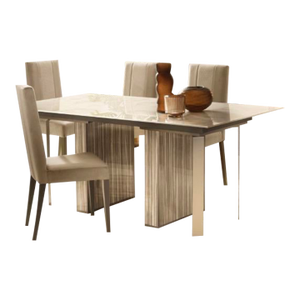Luce 10-Piece Italian Extendable Dining Room Set