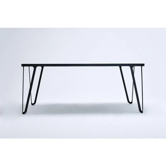 Oak Loop 240 Table by Sebastian Scherer For Sale - Image 4 of 6