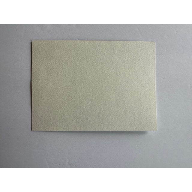 Contemporary Original Watercolor Landscape “Thick With Bamboo” For Sale - Image 3 of 3