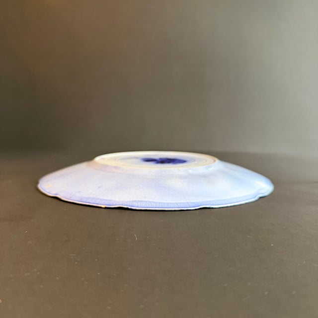 Antique English "Oriental" Transferware Plate by New Wharf Pottery For Sale - Image 16 of 17