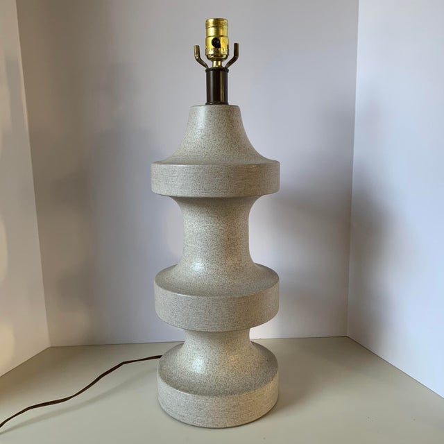 Mid Century Pottery Lamp Chairish