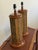 Vintage Bamboo and Woven Rattan Coastal Table Lamps - a Pair For Sale In Los Angeles - Image 6 of 11